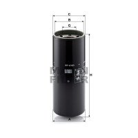 Фильтр масляный MANN-FILTER WP 12 300